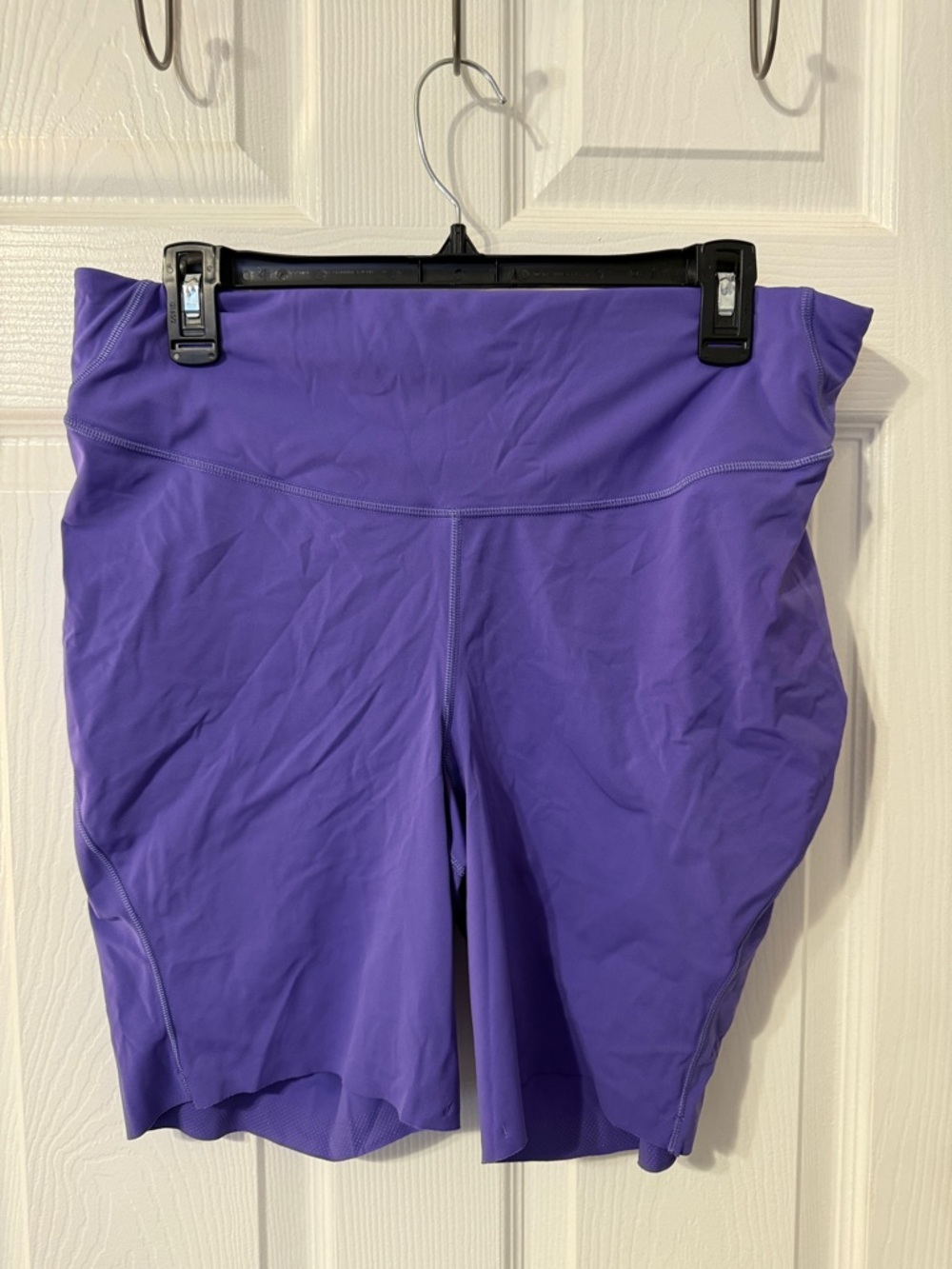 lululemon Purple High-Rise Bike Shorts